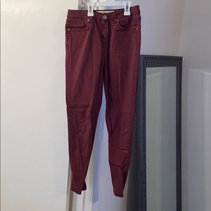 Jeggings burgundy